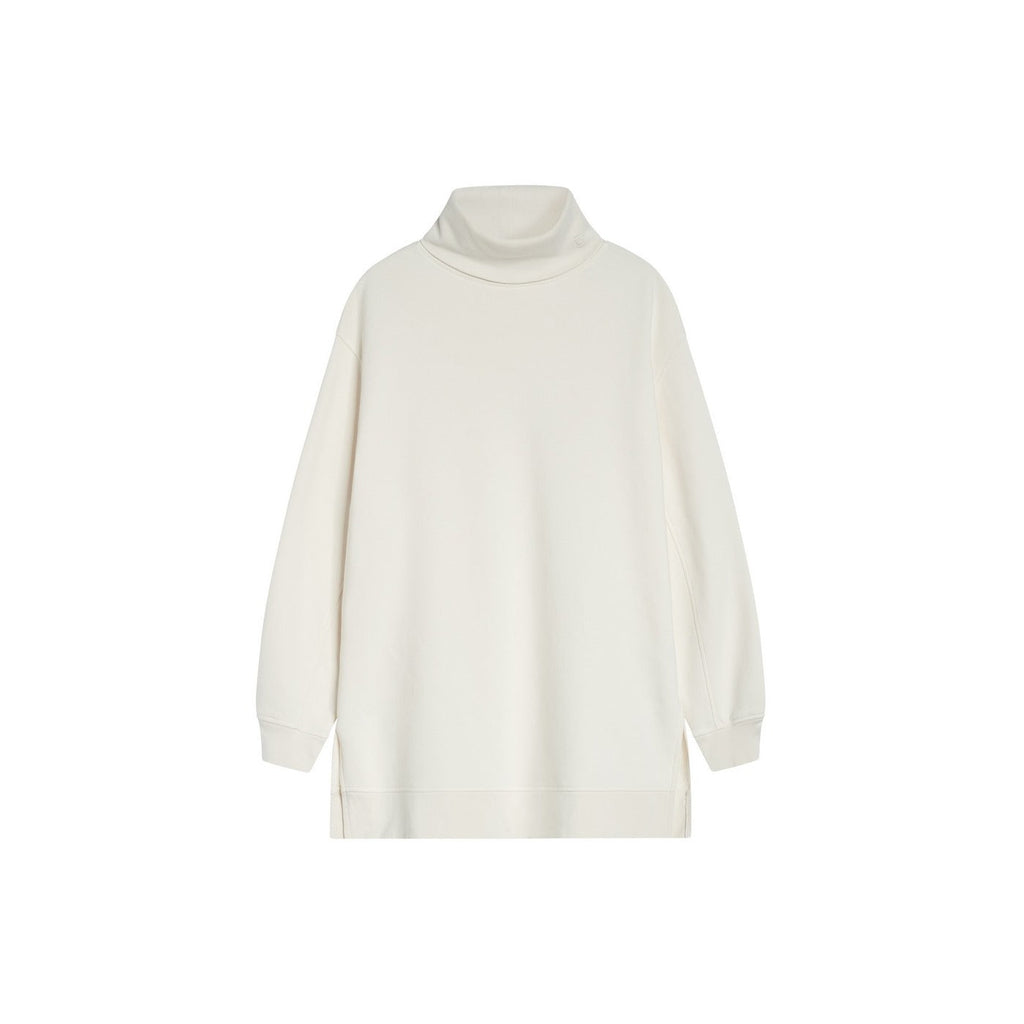 Turtleneck Sweat T-Shirt - Vanilla Sherbet - Women