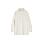 Turtleneck Sweat T-Shirt - Vanilla Sherbet - Women
