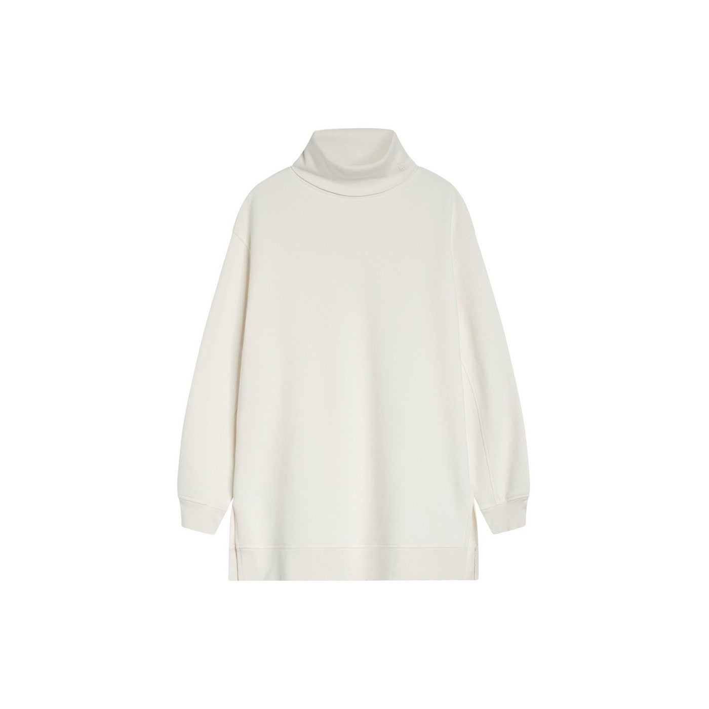 Turtleneck Sweat T-Shirt - Vanilla Sherbet - Women