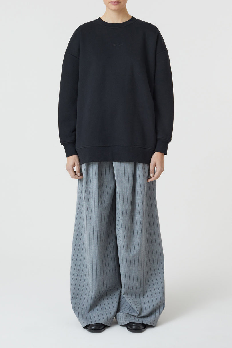 Camiseta Oversize Crew - Green Weed - Mujer