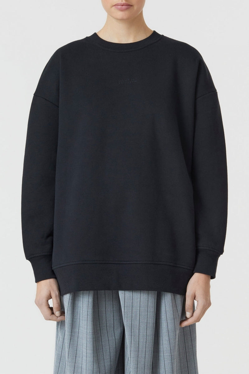 T-Shirts Oversize Crew - Green Weed - Femme
