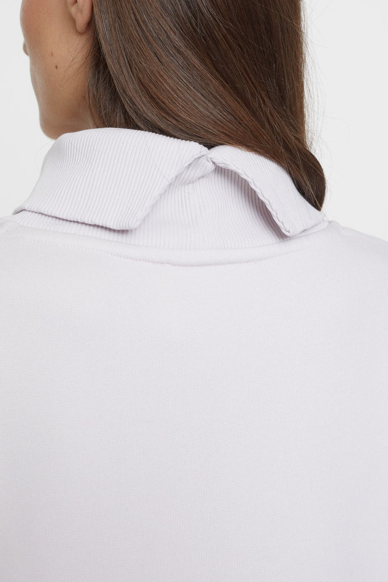Turtle Neck Long Sleeve - Morning Rose - Femme