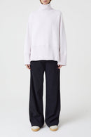 Turtle Neck Long Sleeve - Morning Rose - Femme