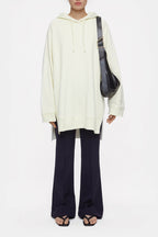 Camiseta Oversized Hoodie - Green Weed - Mujer