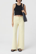 Cropped Tank Top - Black - Femme