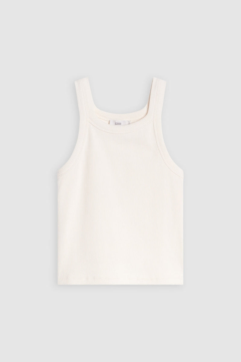 T-Shirts Cropped Tank Top - Charcoal - Femme