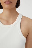 T-Shirts Cropped Tank Top - Charcoal - Femme