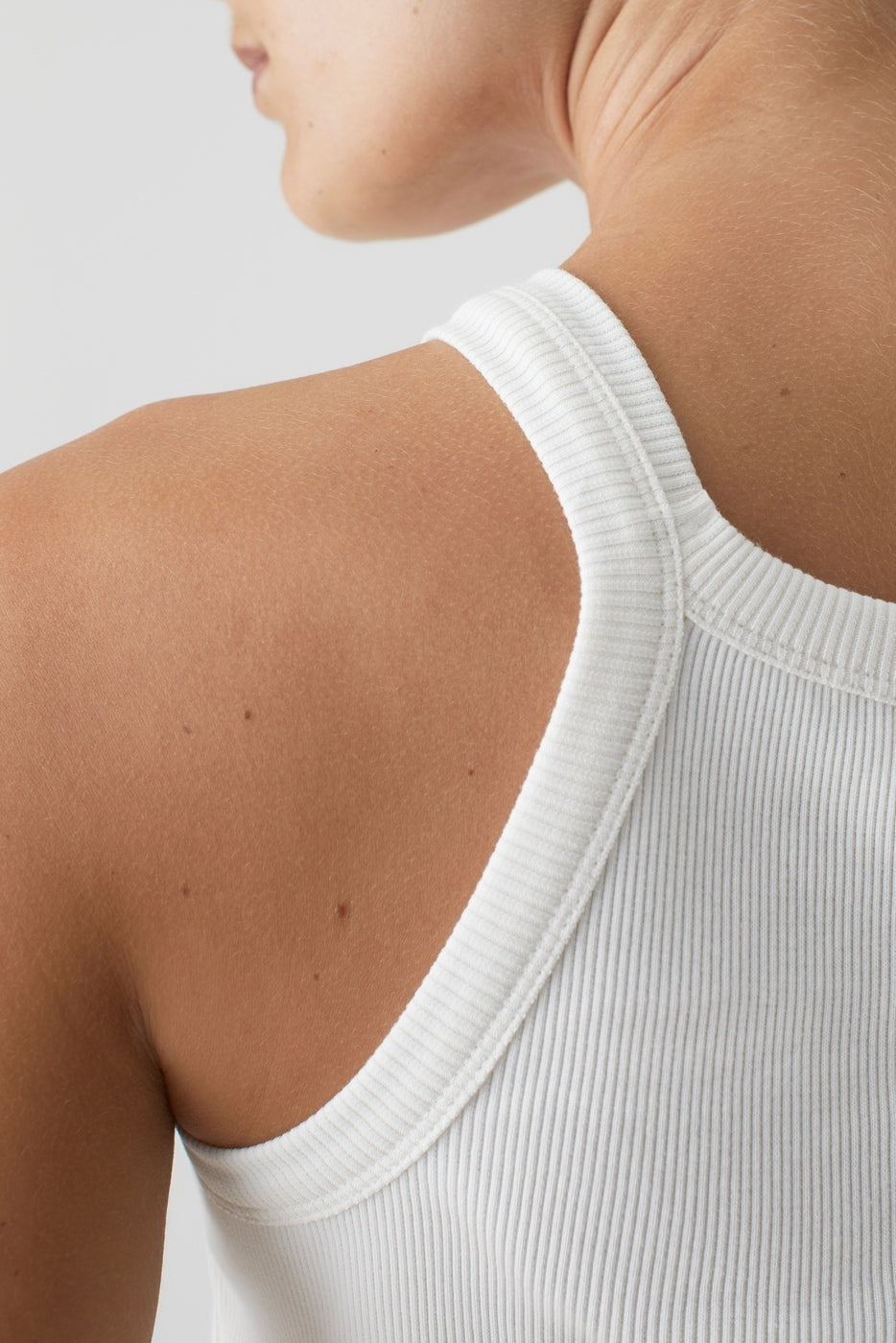 Camisetas Cropped Tank Top - Carbón - Mujer