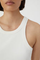 T-Shirts Cropped Tank Top - Charcoal - Femme