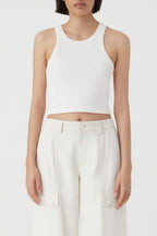 Camisetas Cropped Tank Top - Carbón - Mujer