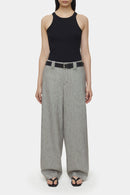 Racer Top - Black - Femme