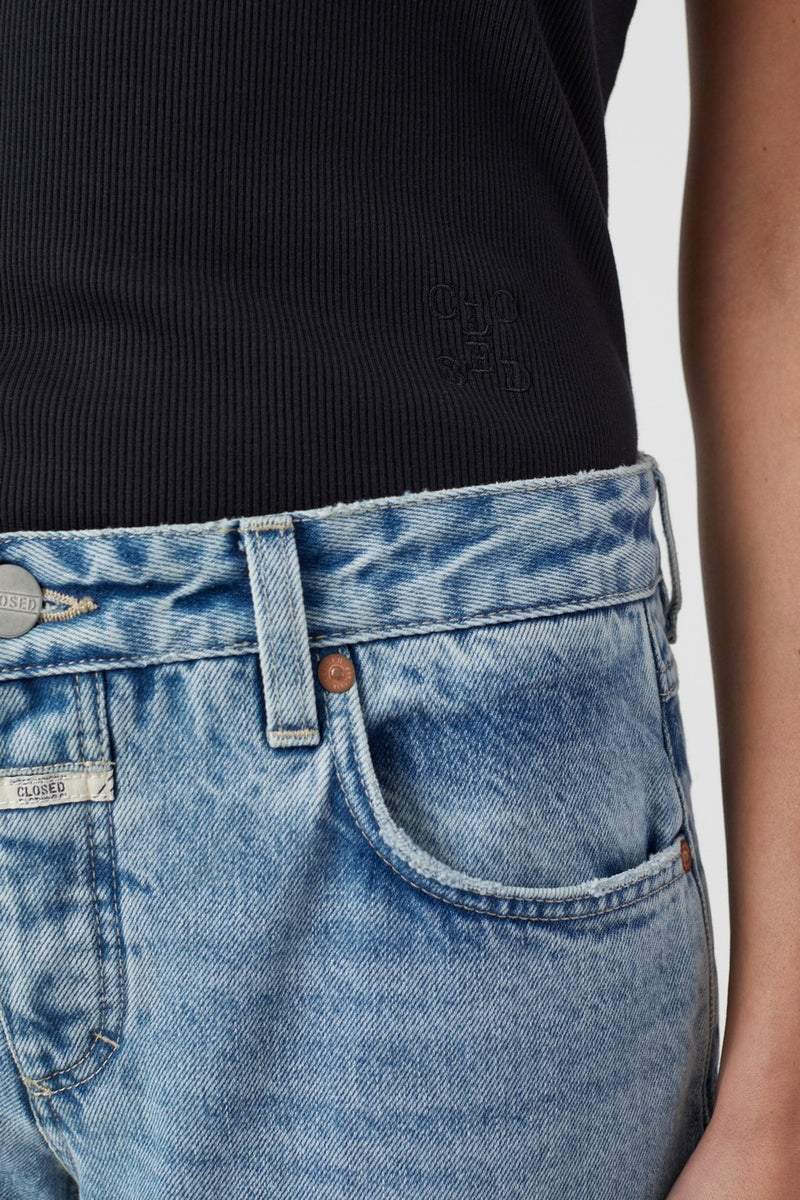 Racer Top - Black - Femme