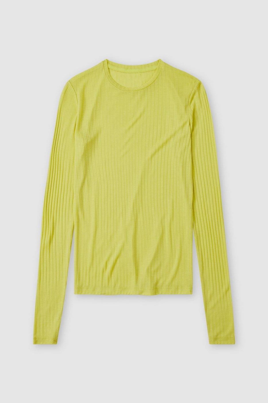 Crewneck Longsleeve - Primary Yellow - Mujer