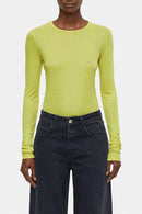 Crewneck Longsleeve - Primary Yellow - Femme