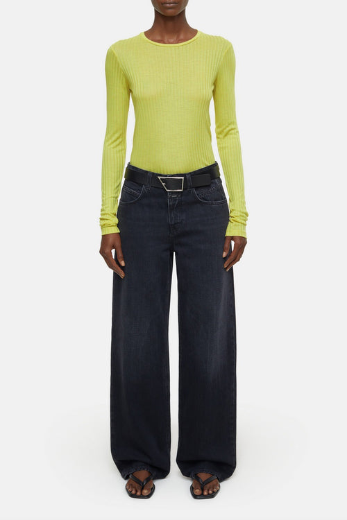 Crewneck Longsleeve - Primary Yellow - Femme