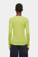 Crewneck Longsleeve - Primary Yellow - Femme