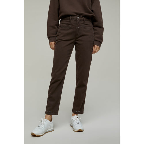 Cerrado - Pantalones Pedal Pusher - Dark Lava - Mujer