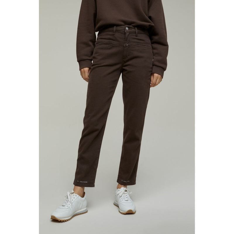 Cerrado - Pantalones Pedal Pusher - Dark Lava - Mujer