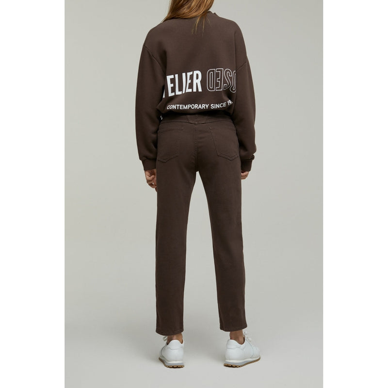 Cerrado - Pantalones Pedal Pusher - Dark Lava - Mujer