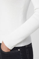 Turtle Neck Long Sleeve - Ivory - Femme
