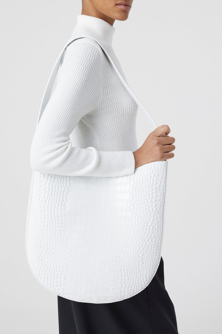 Turtle Neck Long Sleeve - Ivory - Mujer