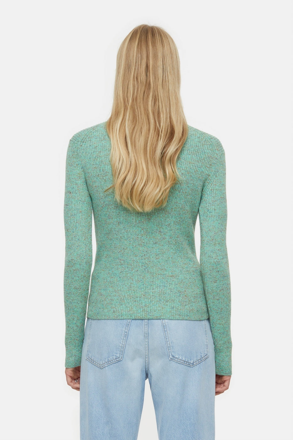 Long Sleeve Crew Neck - Green Kick - Women