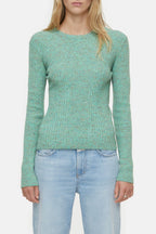 Long Sleeve Crew Neck - Green Kick - Women