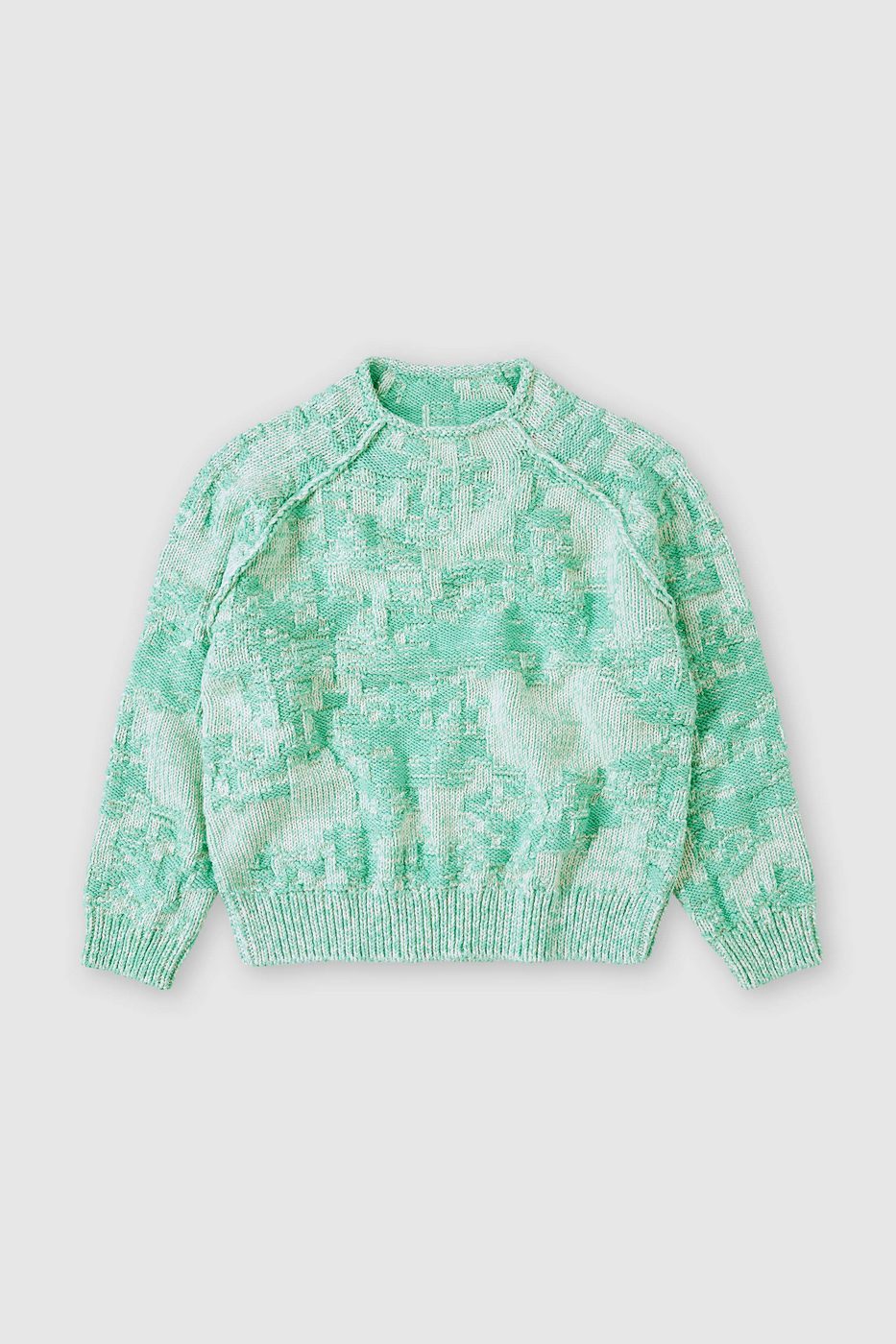 Crew Neck Long Sleeve - Green Kick - Mujer