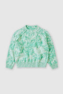 Crew Neck Long Sleeve - Green Kick - Femme