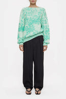 Crew Neck Long Sleeve - Green Kick - Femme