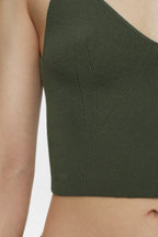 Knit Bra - Green Weed - Mujer