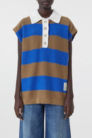 Sleeveless Polo - Ecru - Femme