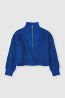 Cropped Troyer - Forever Blue - Femme