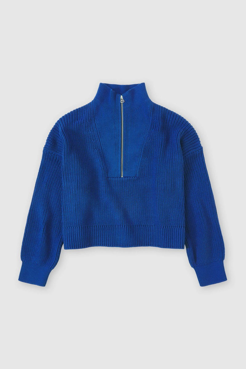 Cropped Troyer - Forever Blue - Femme