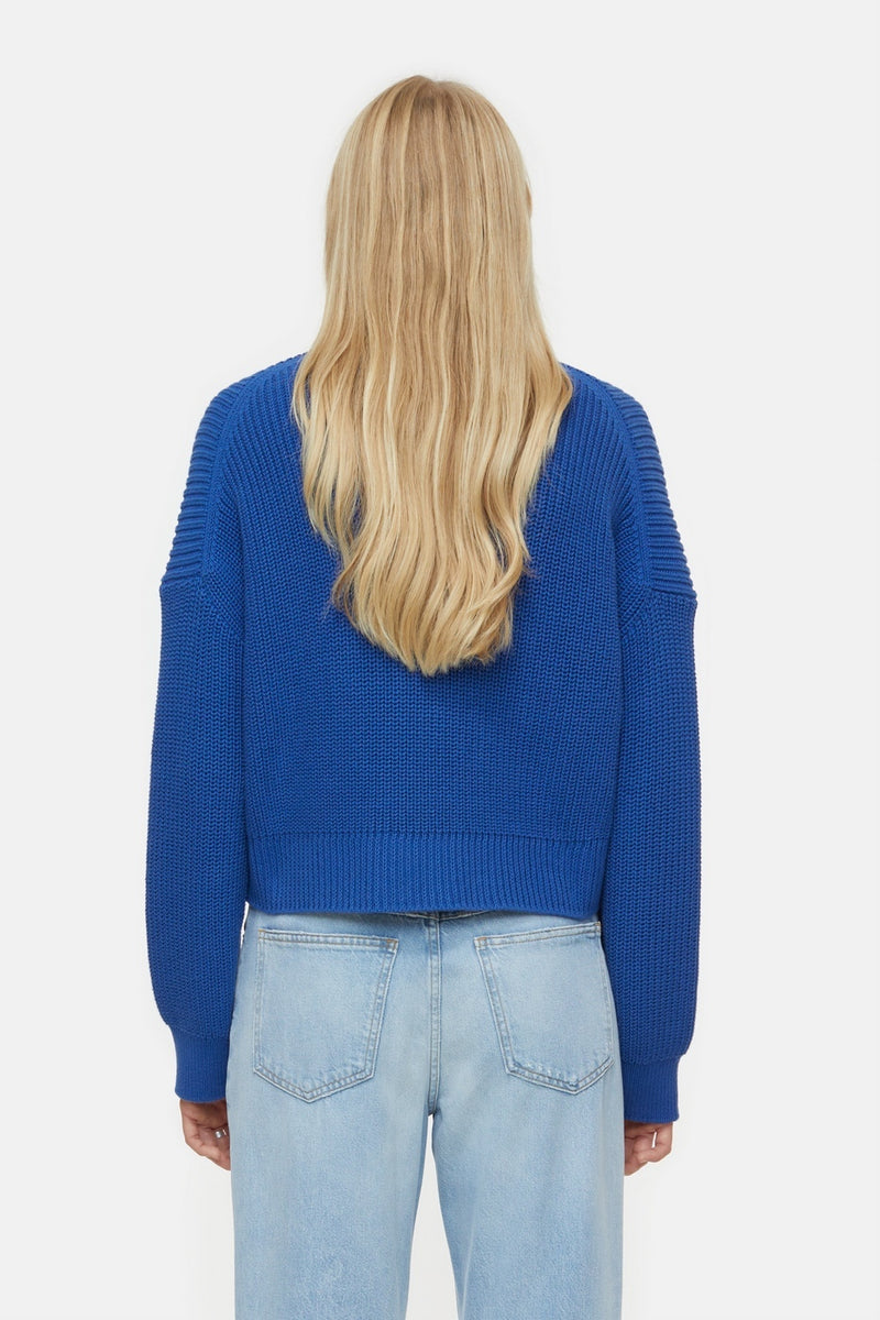 Cropped Troyer - Forever Blue - Femme