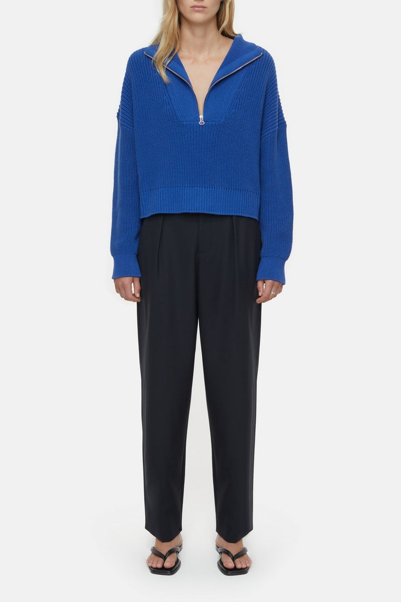Cropped Troyer - Forever Blue - Femme