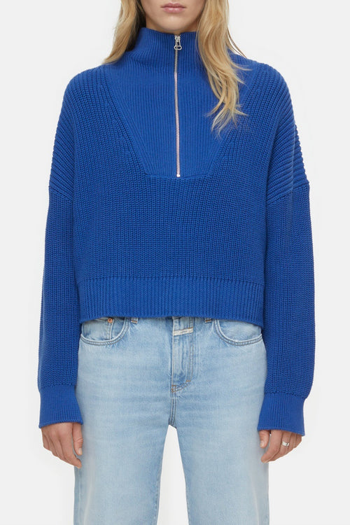 Cropped Troyer - Forever Blue - Femme