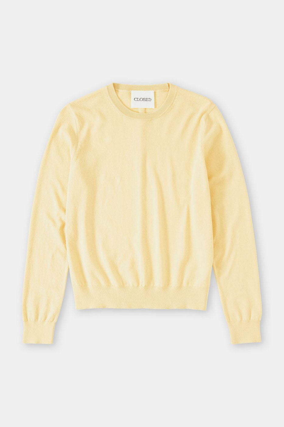 Slim Crewneck - Calamatta Yellow - Mujer