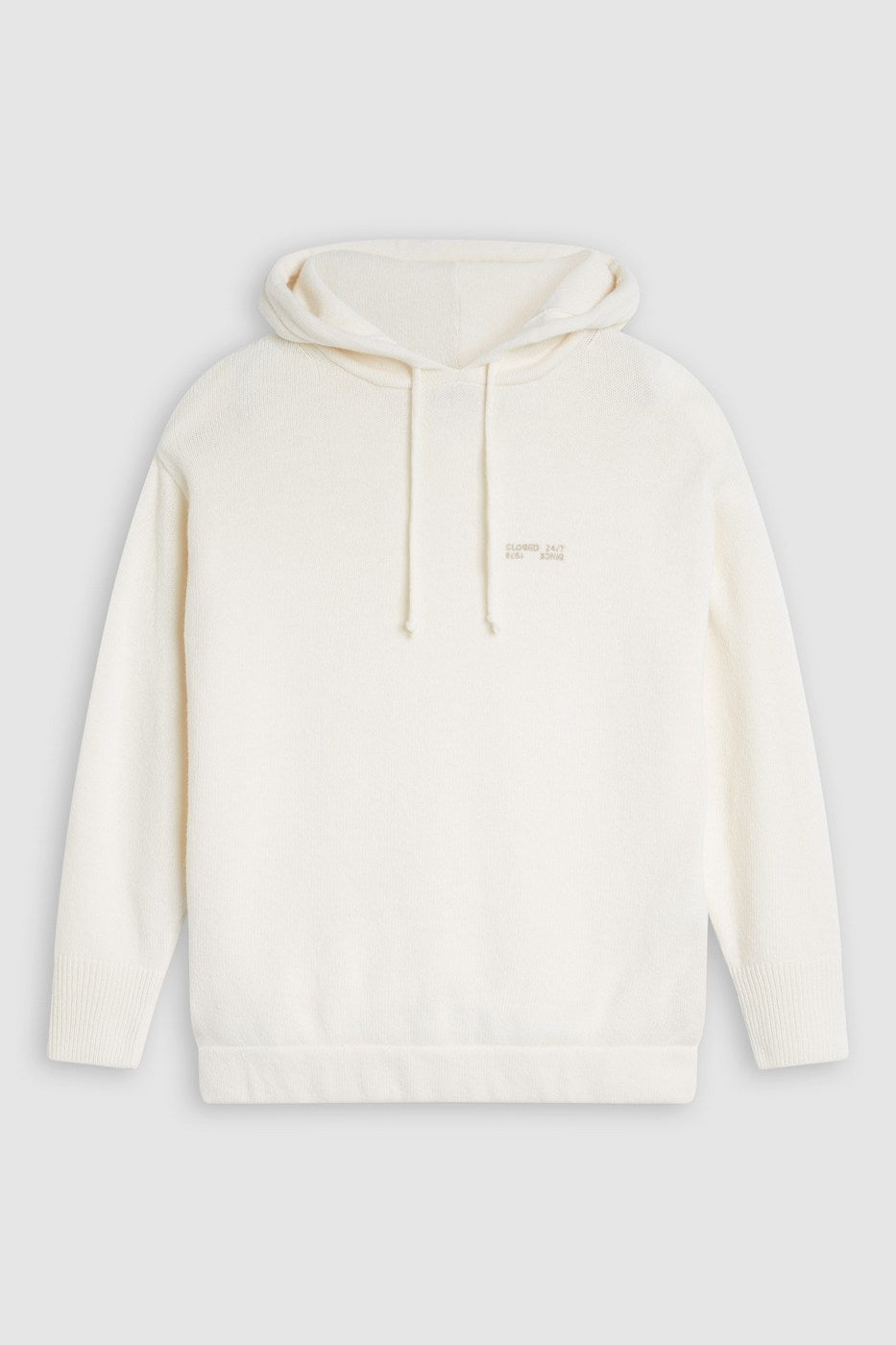 Hoody Manga Larga - Ivory - Mujer