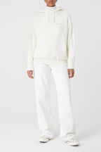 Hoody Manga Larga - Ivory - Mujer