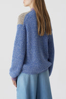 V Cardigan Long Sleeves - Multi Colour - Femme