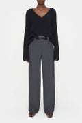 Closed - V Neck Long Sleeve - Black - Women