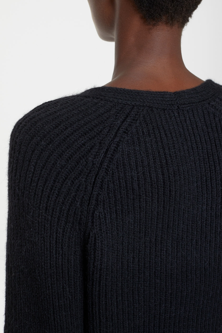 Closed - V Neck Long Sleeve - Black - Women