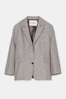 Oversized Blazer - Chilly Chocolate - Femme