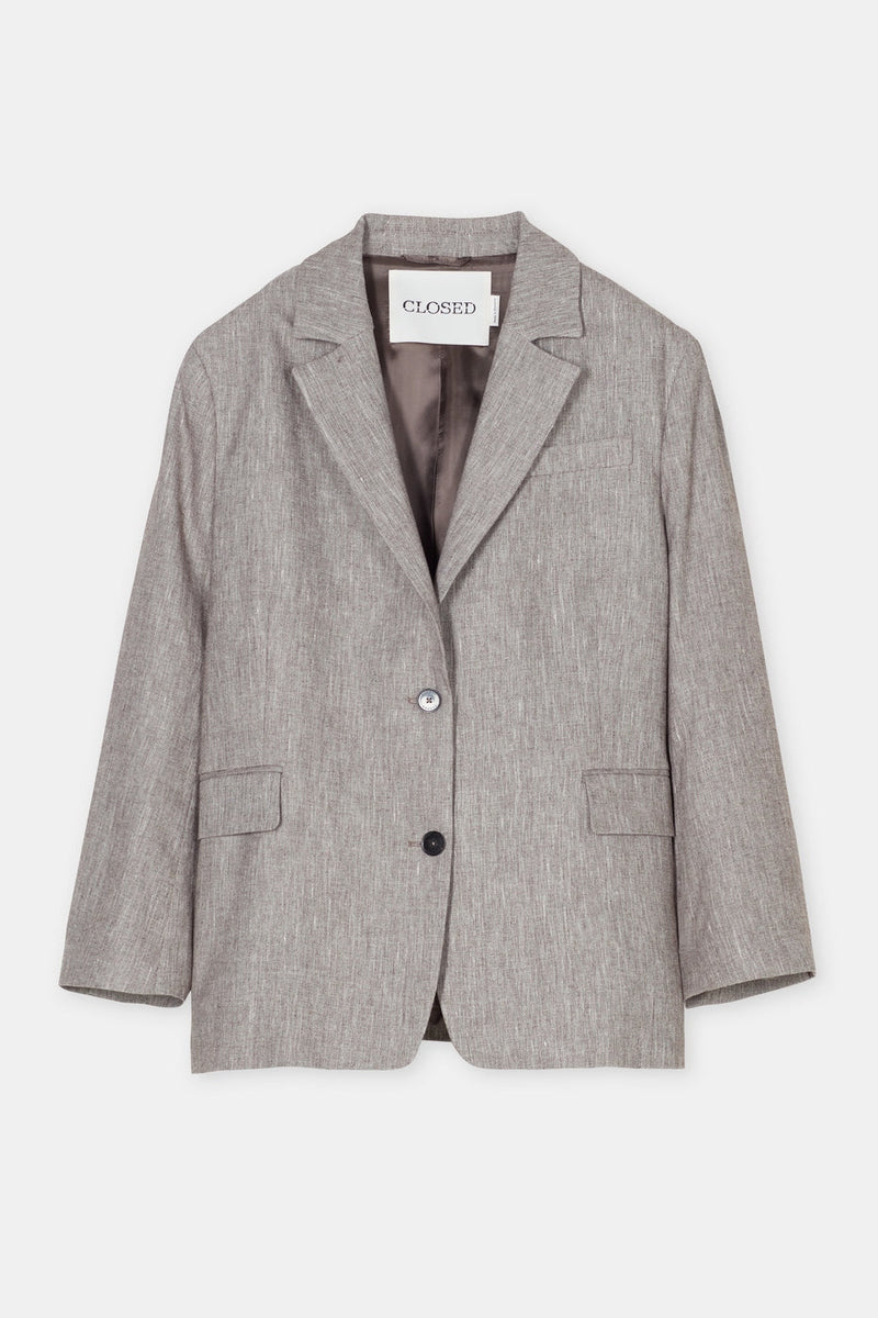 Oversized Blazer - Chilly Chocolate - Femme