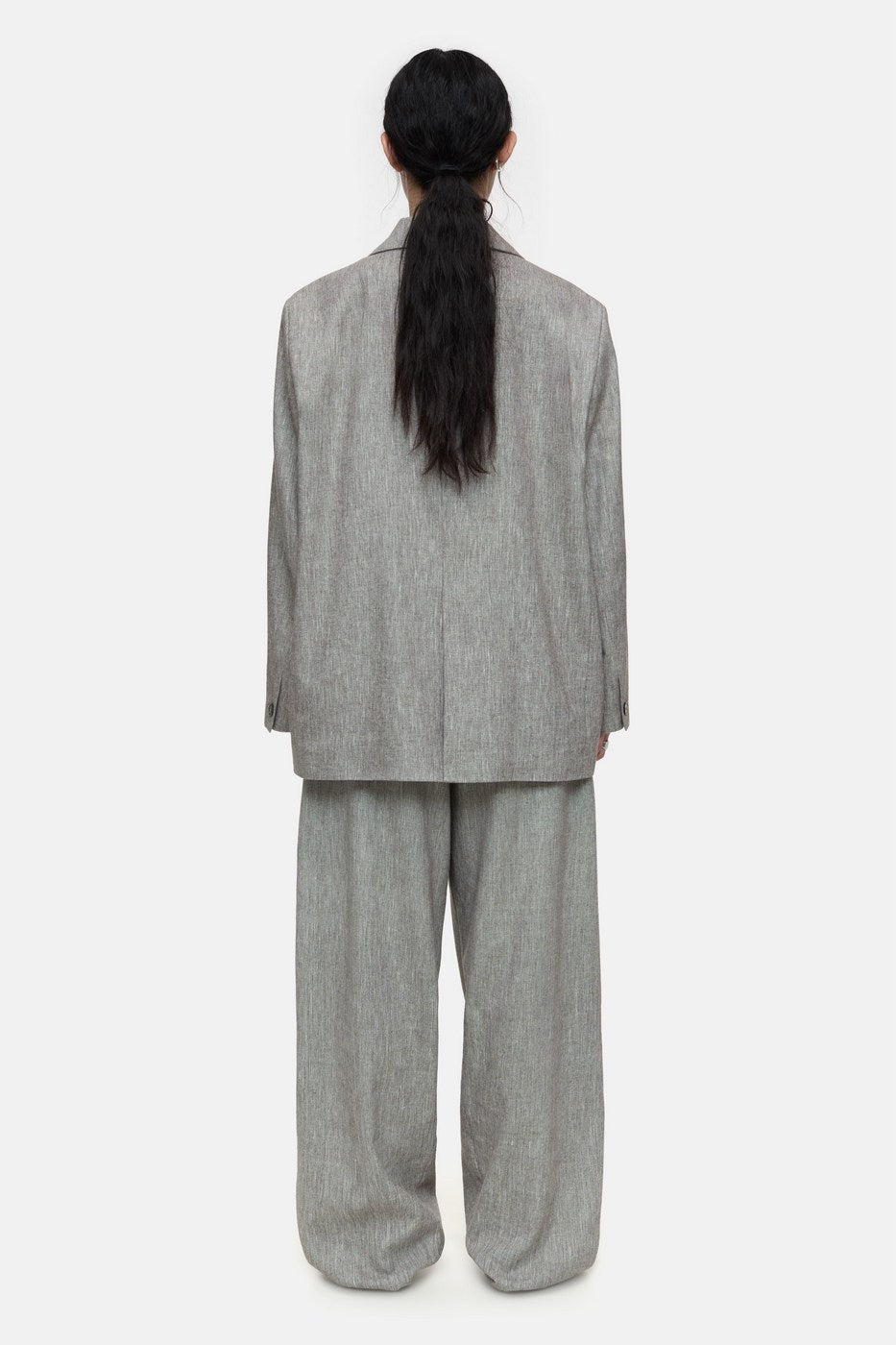 Oversized Blazer - Chilly Chocolate - Women