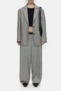 Oversized Blazer - Chilly Chocolate - Women