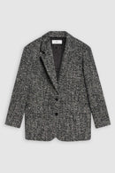 Boyfriend Blazer - Black - Femme