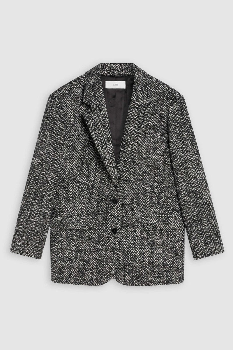 Boyfriend Blazer - Black - Femme