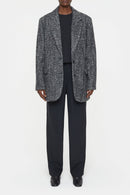 Boyfriend Blazer - Black - Femme